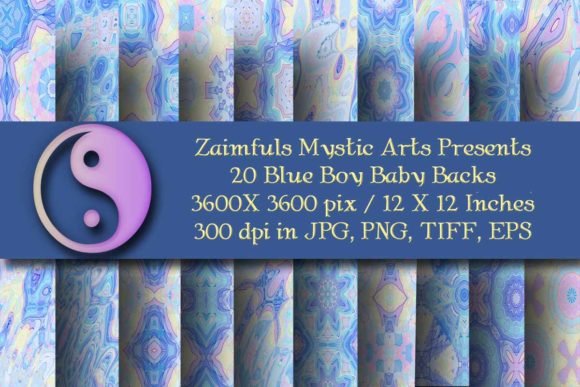 20 Blue Boy Baby Backgrounds: A Designer's Digital Toolkit
