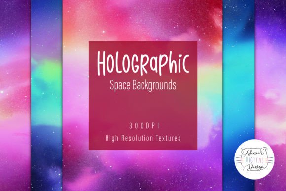 Holographic Space Backgrounds: A Cosmic Toolkit for Modern Projects